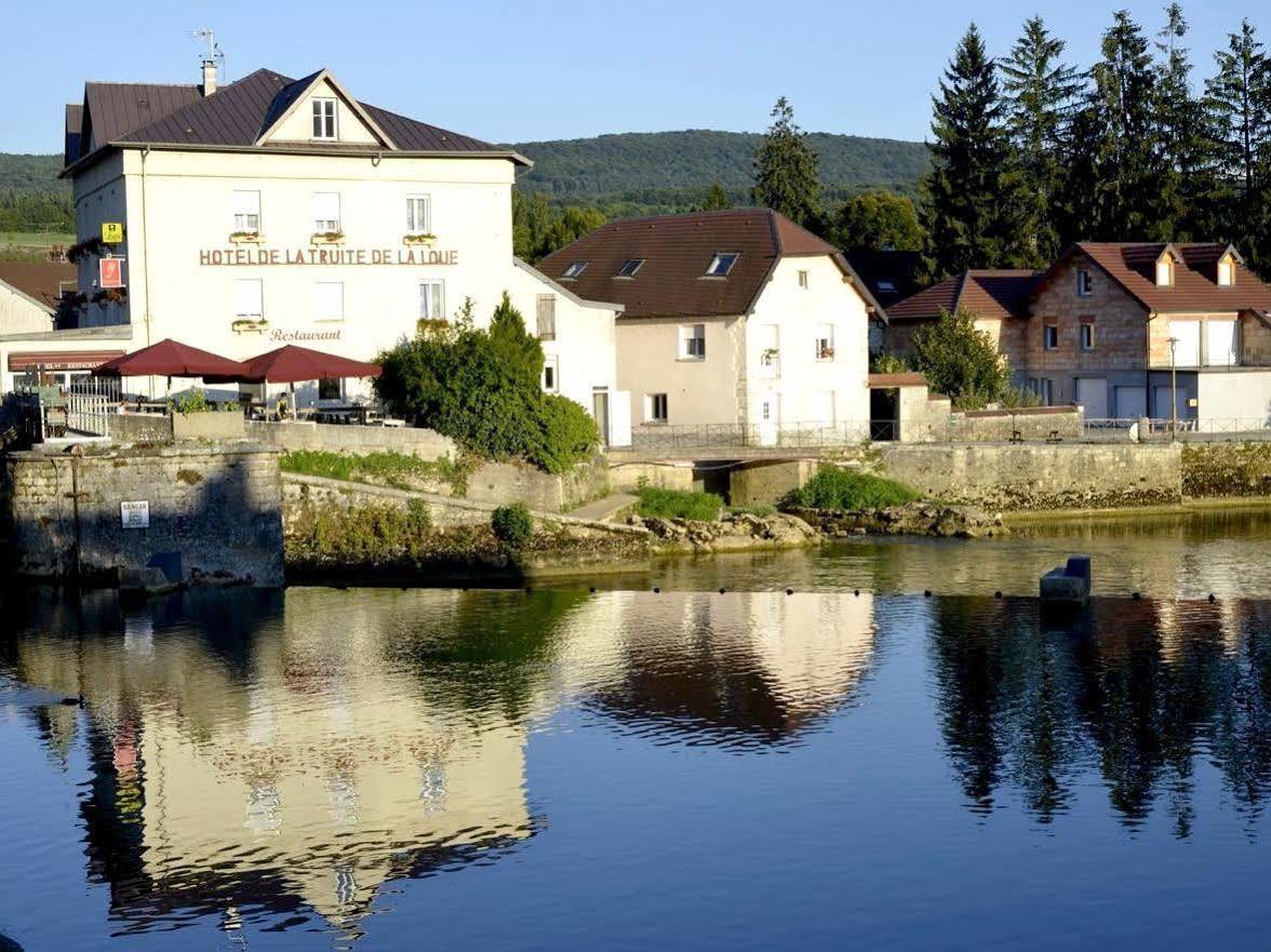 La Truite De La Loue Hotel Quingey Exterior foto